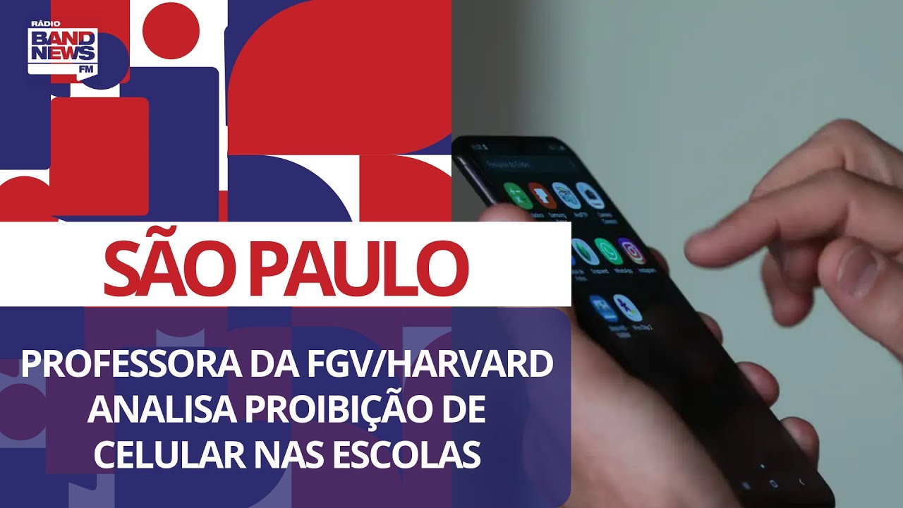 Professora Claudia Costin (FGV/Harvard) analisa proibição de celular nas escolas em SP
