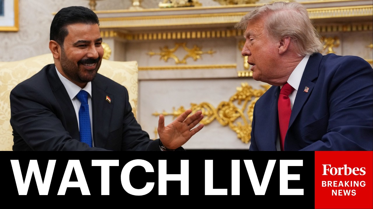 LIVE: President Trump Holds Bilateral Meeting With Newly Elected Iraqi Prime Minister Ali al-Zaidi