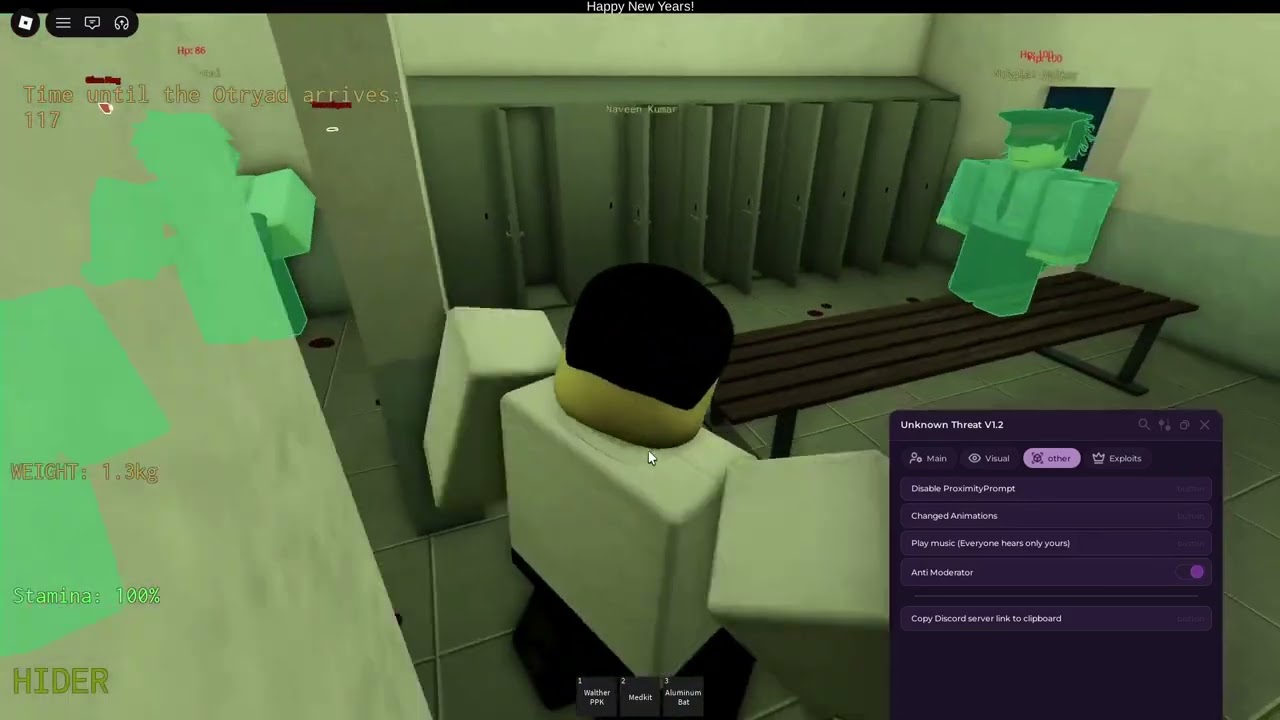 Roblox Unknown Threat V1.2 Script Showcase