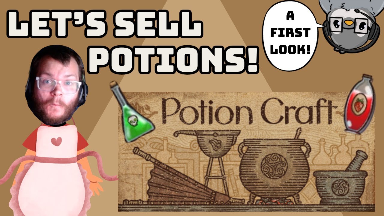Let's Open A Cozy Potion Shop! | First Look At Potion Craft