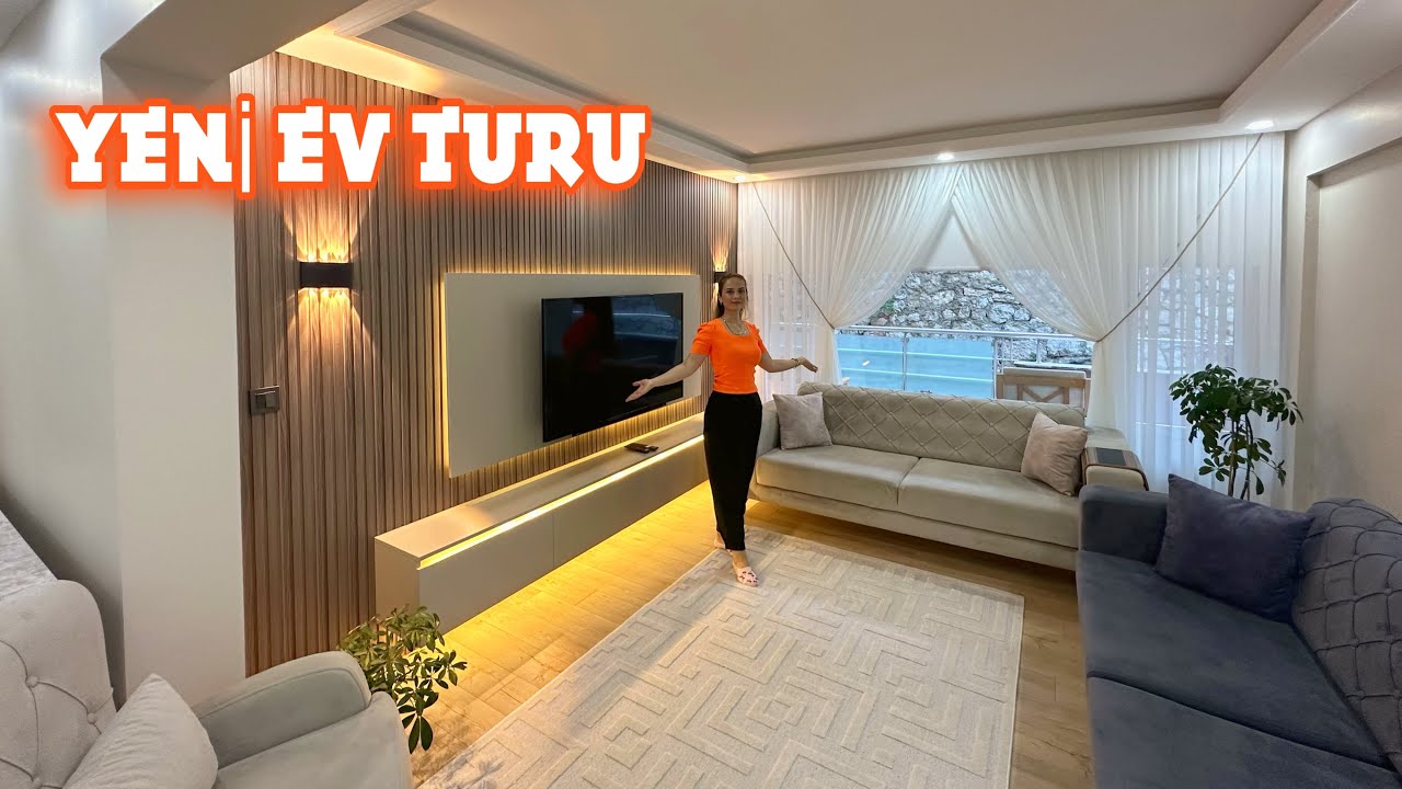 EV TURU 🏠 35 SENELİK DAİREYİ YENİLEDİK🥰TADİLATTA NE KADAR HARCADIK⁉️YENİLENMİŞ 2+1 EVİMİZ😊#evturu