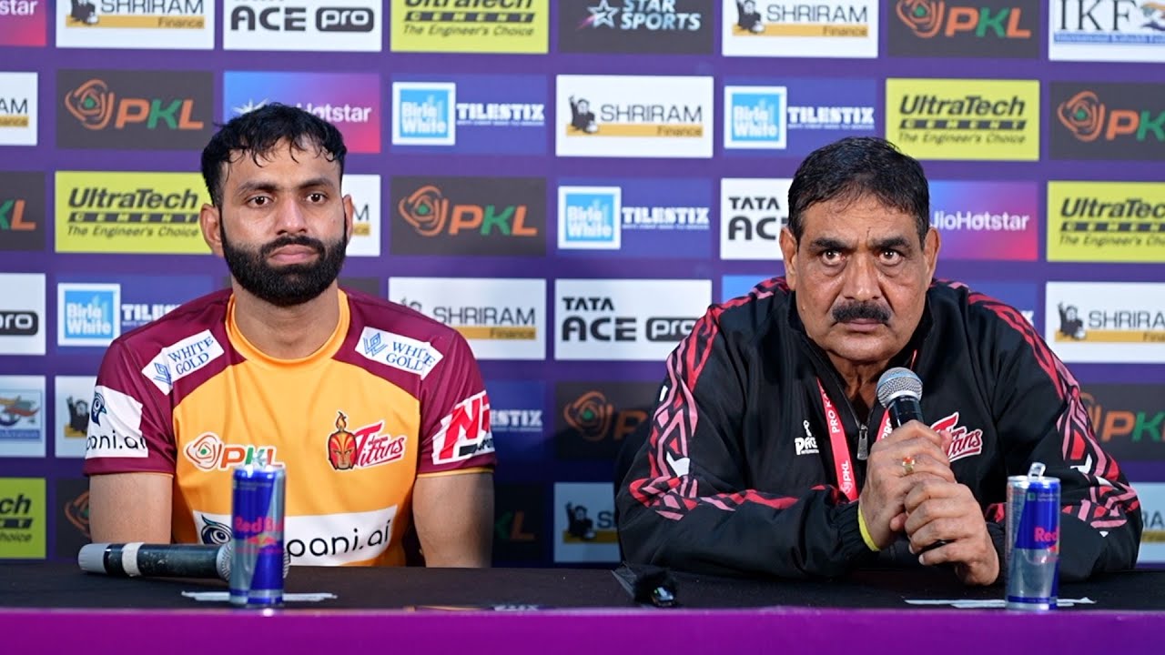 Match 13: Jaipur Pink Panthers vs Telugu Titans | Post-Match Interview | PKL Season 12