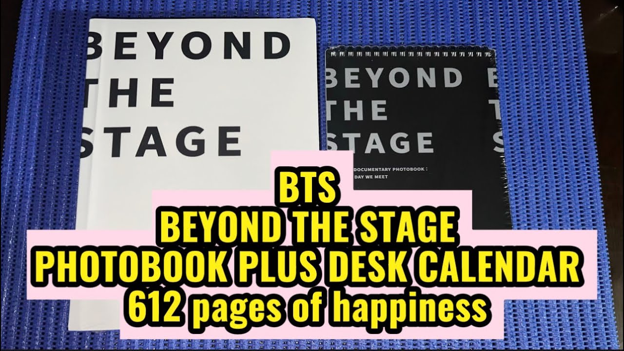 BTS DOCUMENTARY PHOTOBOOK: THE DAY WE MEET (BEYOND THE STAGE)