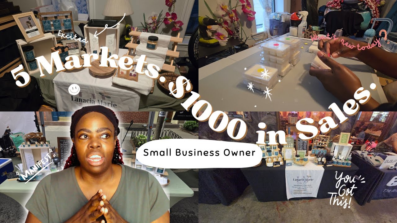 How I Made $1,000 in One Month Selling Candles at Markets