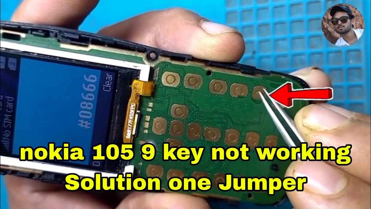 Nokia 105 Keypad 9 Button Not Working? 100% Working Jumper Solution Repair Fix!