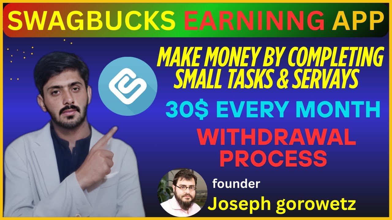 SWAGBUCKS EARNING APP - REAL OR FAKE - WITHDRAWAL PROCESS - COMPLETE DETAIL