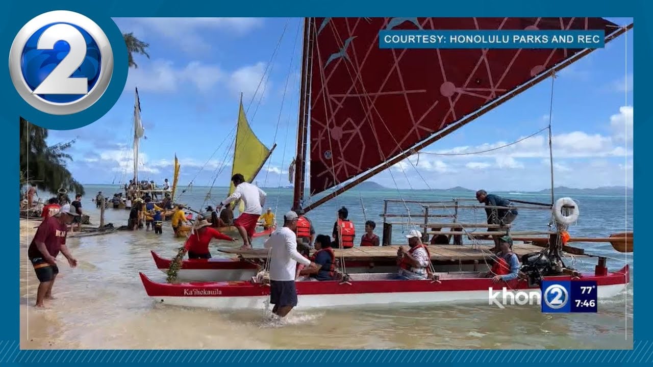 Kualoa-Hakipuu Canoe Festival returns to Hōkūle'a birth site