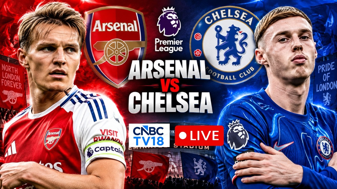 🔴Arsenal vs Chelsea LIVE: Premier League Clash At Emirates | &Oslash;degaard & Palmer | London Derby | N18G