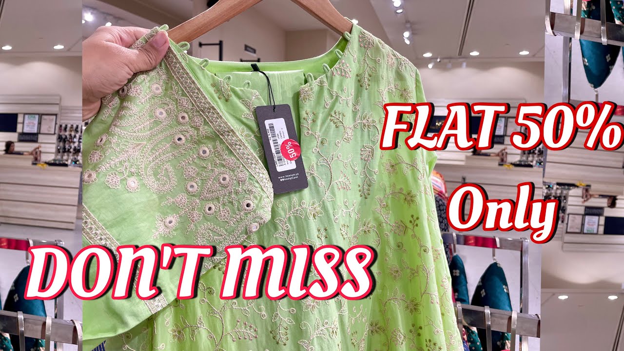 Limelight Sale Flat 50% 🥳🥰 ||Big Sale  |Limelight New Chicken Kari  Collection On Sale 🔥👌|24-07-25