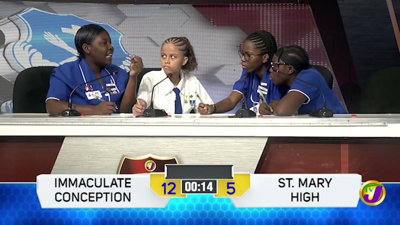 Immaculate Conception High vs St. Mary High | TVJ Schools' Challenge Quiz