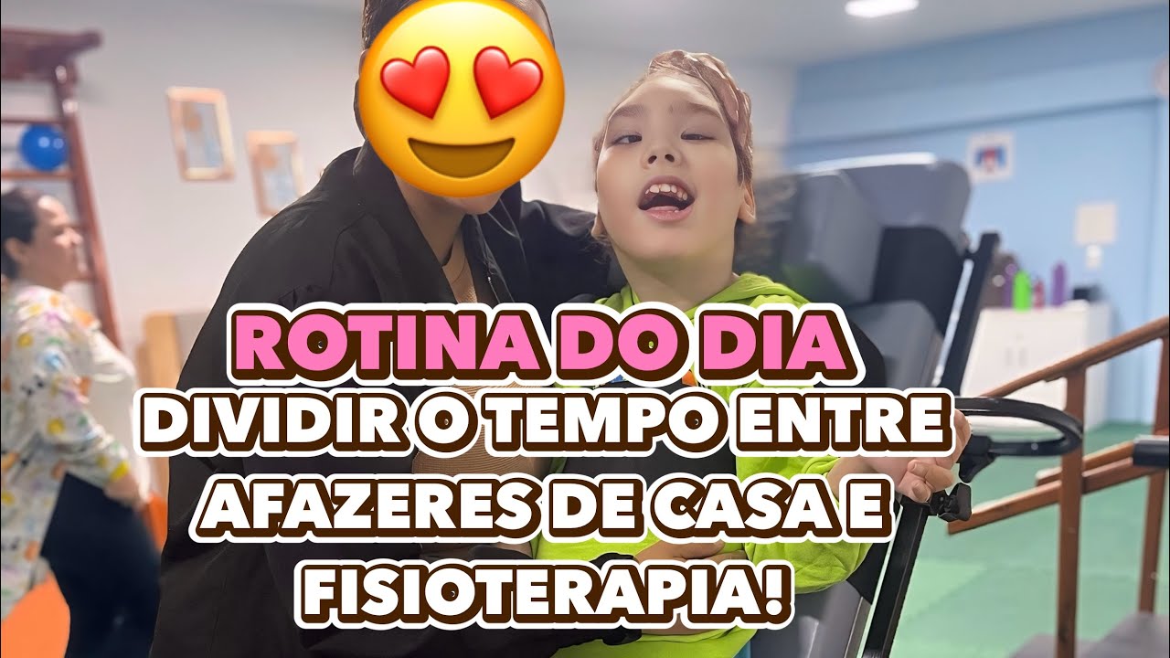 Rotina real de mãe atípica | Afazeres domésticos + dia de fisioterapia do Enzo Gabriel 🎥