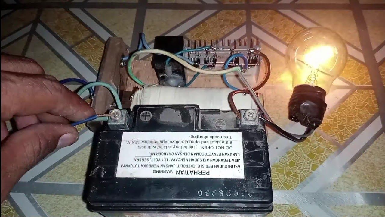 setrum platina menggunakan mosfet