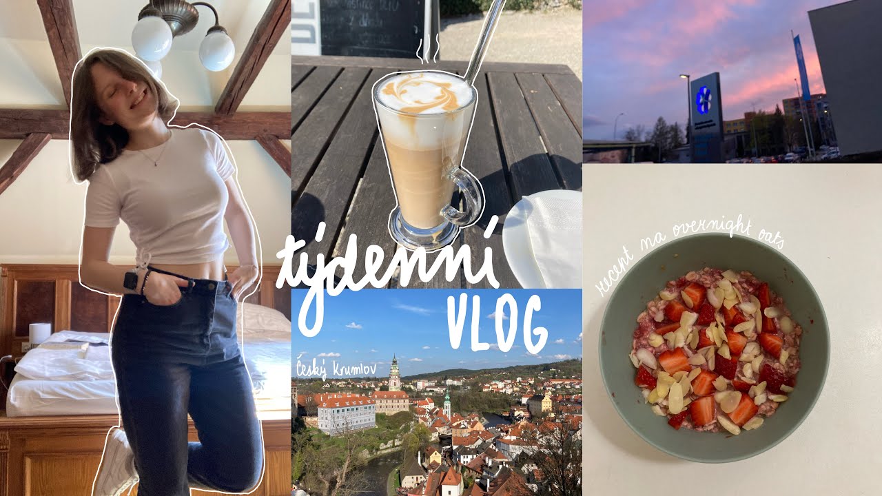 život na vysoké škole - týdenní vlog