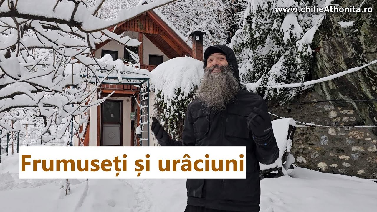 Sfaturi duhovniceşti din mijlocul zăpezii: pace, spovedanie și smerenie - p. Pimen Vlad