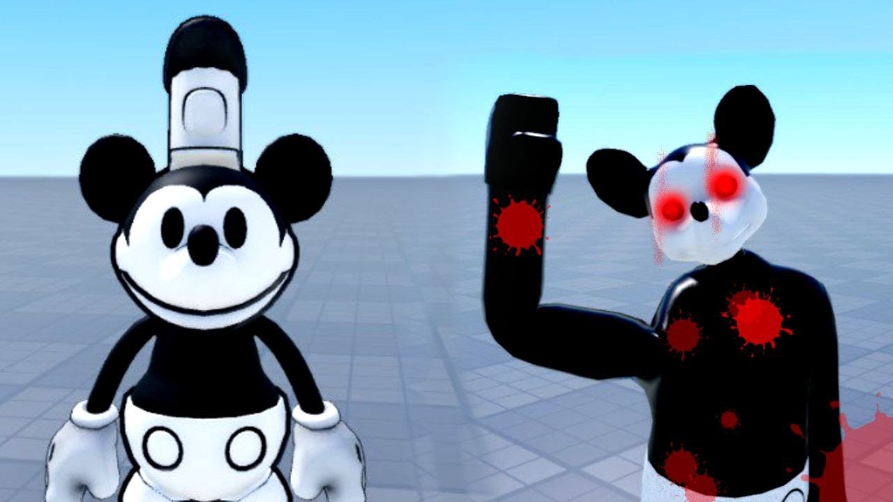 O Mickey do Roblox bizarro!