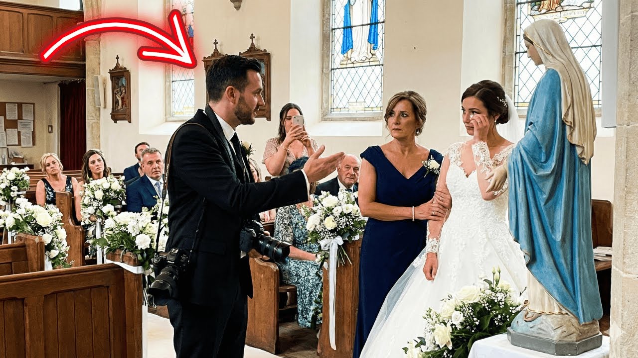 Photographer MOCKED Bride Who Wanted Photo with the Virgin Mary... What Happened SHOCKED Everyone