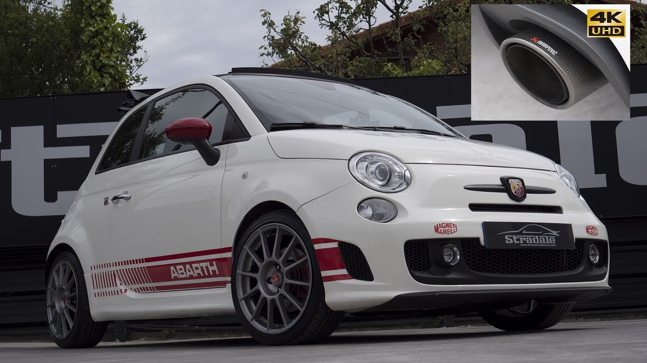 2011 Abarth 500C Essesse with Akrapovic 180cv / STRADALE MOTORS / [4K HD]