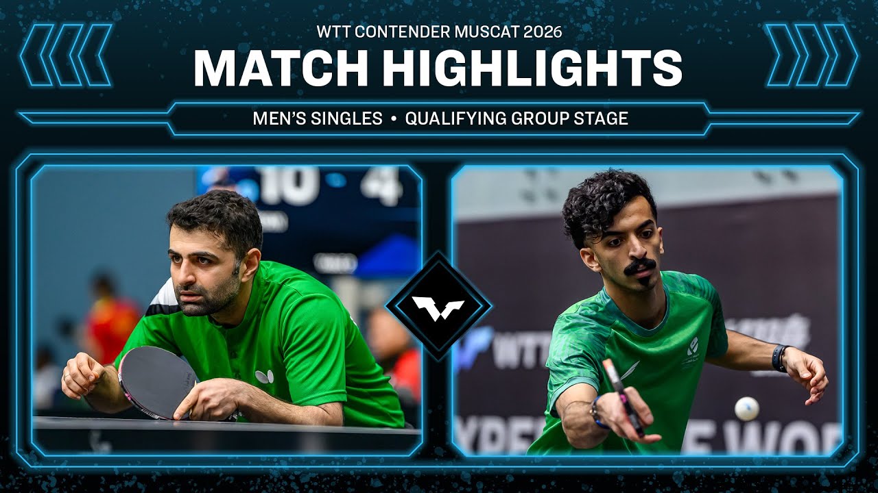 Noshad Alamiyan vs Khalid Alshareif | MS QGS | WTT Contender Muscat 2026