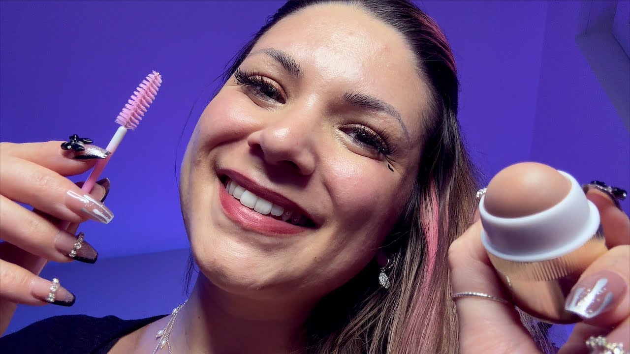 ASMR Makeup - Ich schminke Dich während du im Bett liegst