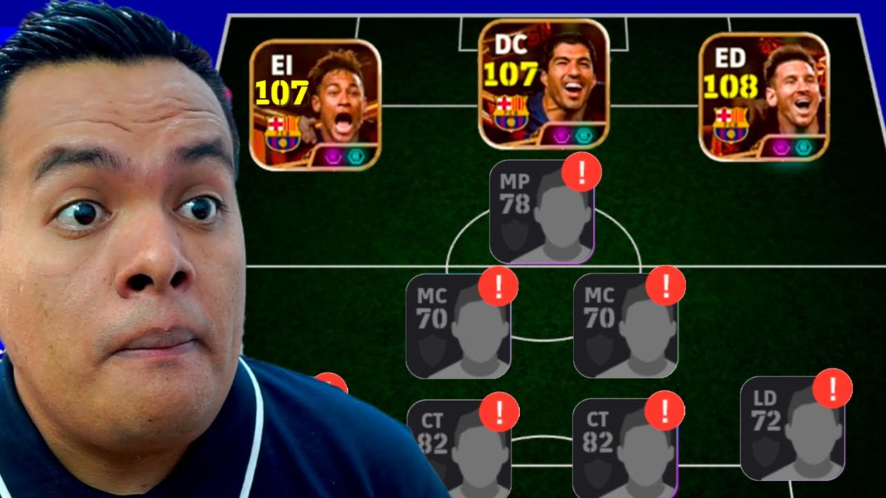 Junte a la MSN pero con sus Cartas BIG TIME al Máximo en eFootball !