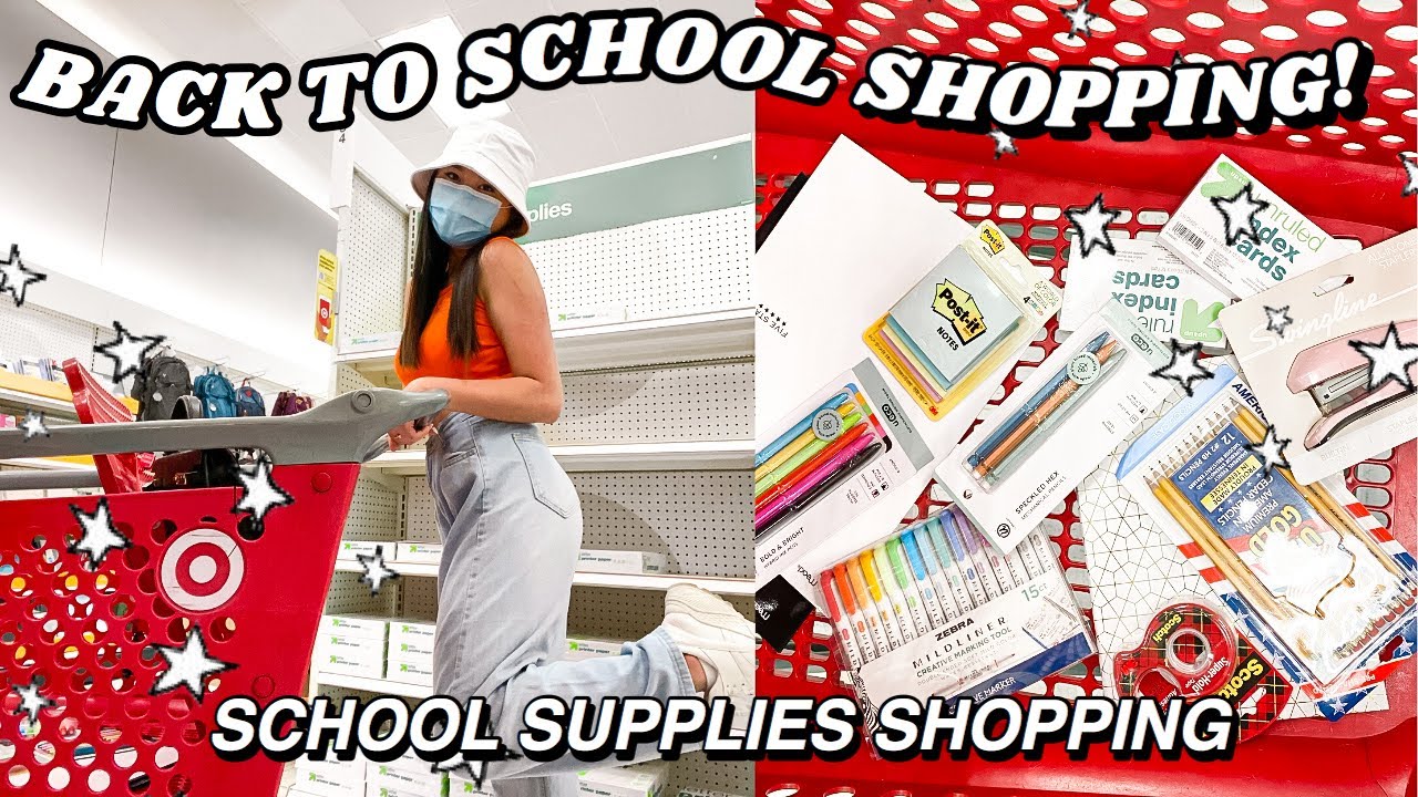 school supplies shopping haul 2020 *things you need for college/high school* | BACK TO SCHOOL ✏️🎓