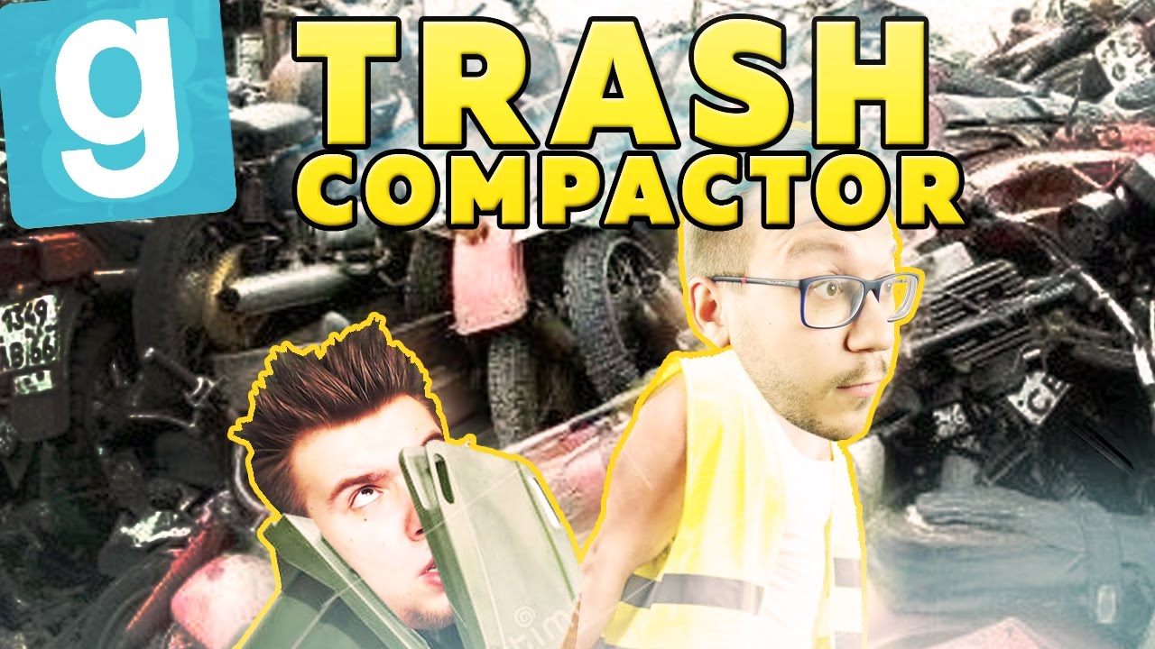 NOWE ŚMIECI! | Garry's mod (With: Ignacy, Mandzio, Kubson) #489 - Trash Compactor [#9] #Bladii