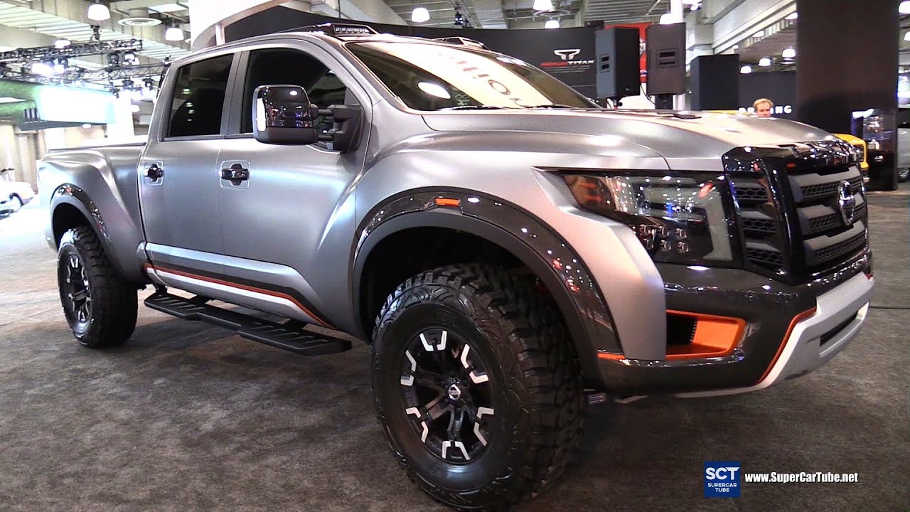 2017 Nissan Titan Warrior - Exterior and Interior Walkaround - 2016 New York Auto Show