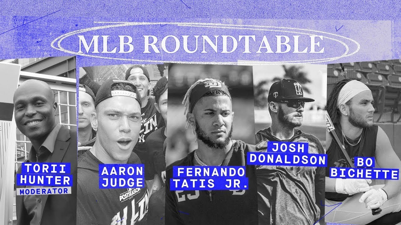 Catch up with Aaron Judge, Bo Bichette, Josh Donaldson, and Fernando Tatis Jr. | MLB Roundtable