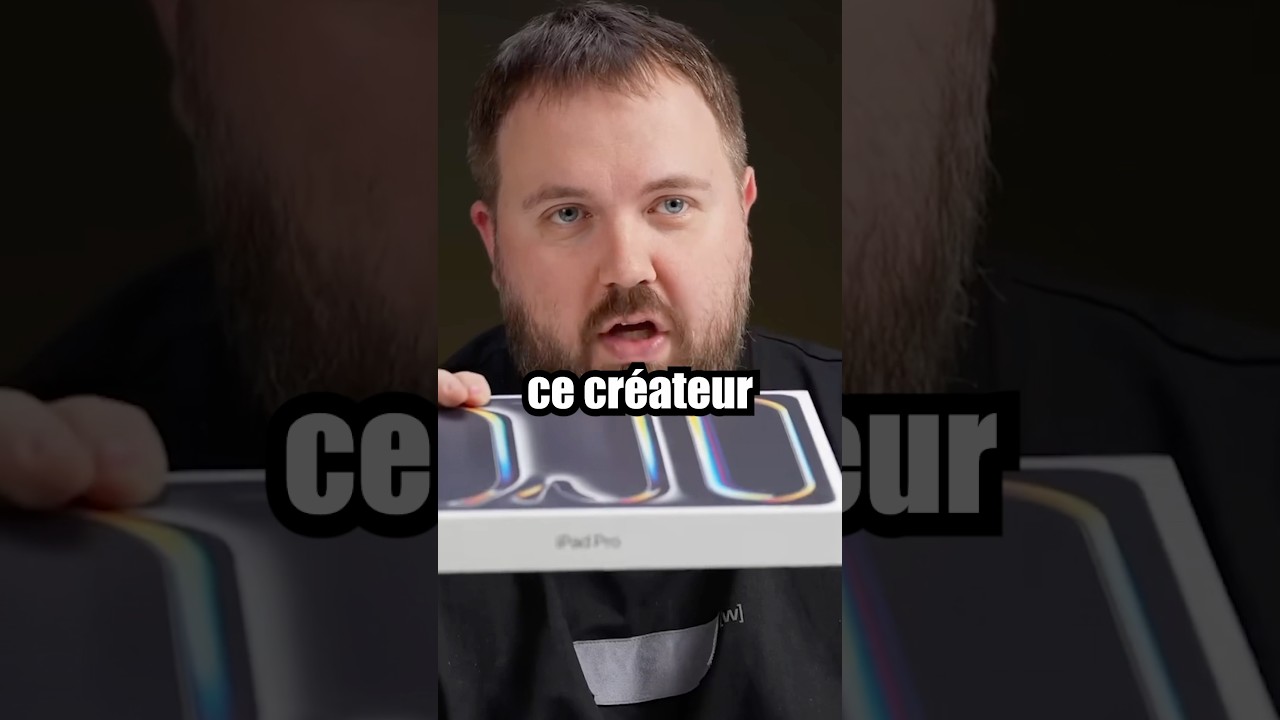 Il a reçu un iPad M5 qui… n’est pas encore sorti !