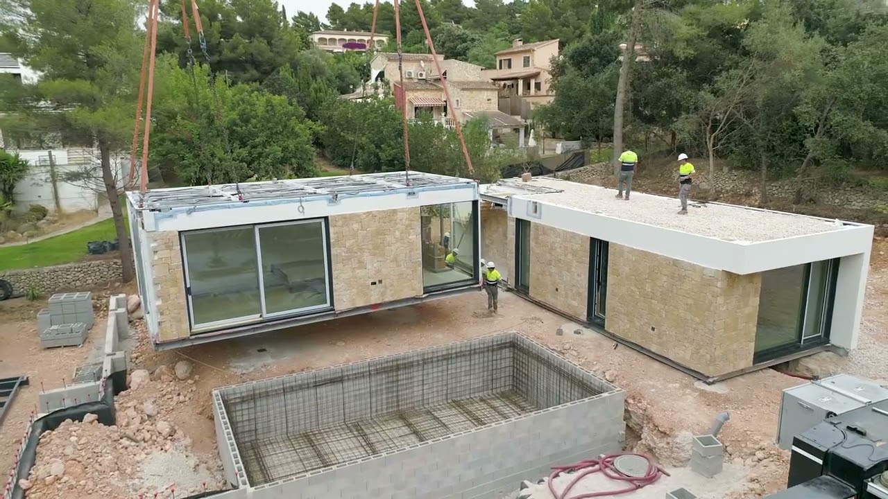 Casa modular en Mallorca. Estilo mediterráneo inHAUS