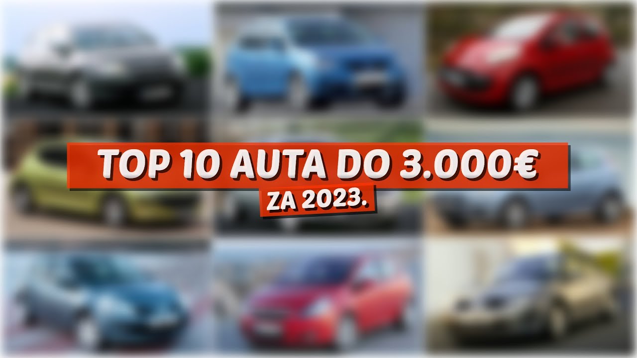 NAJBOLJI AUTO DO 3.000€ (2023)