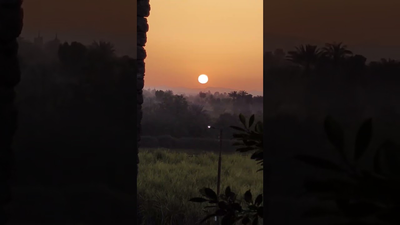 شروق شمس يوم ٢١ رمضان 