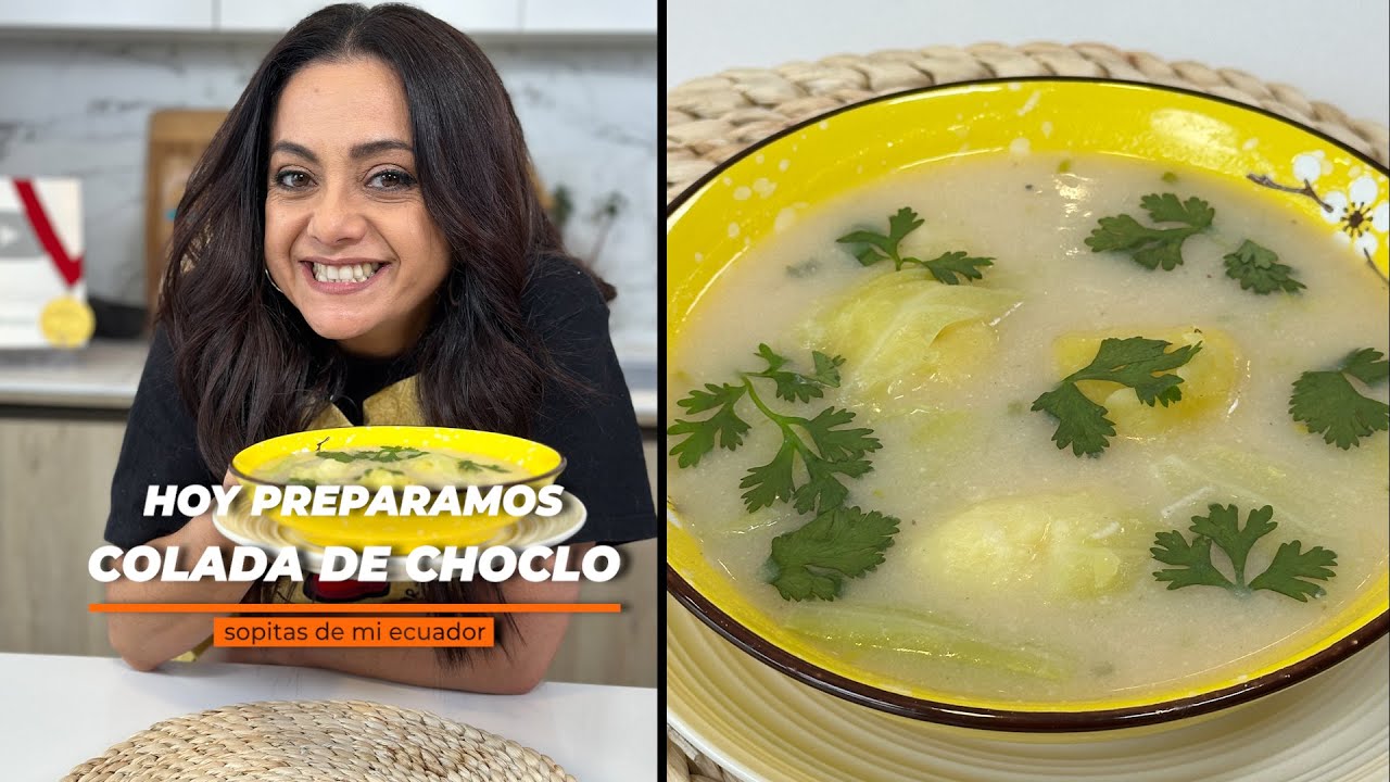 COLADA DE CHOCLO con sabor de familia.
