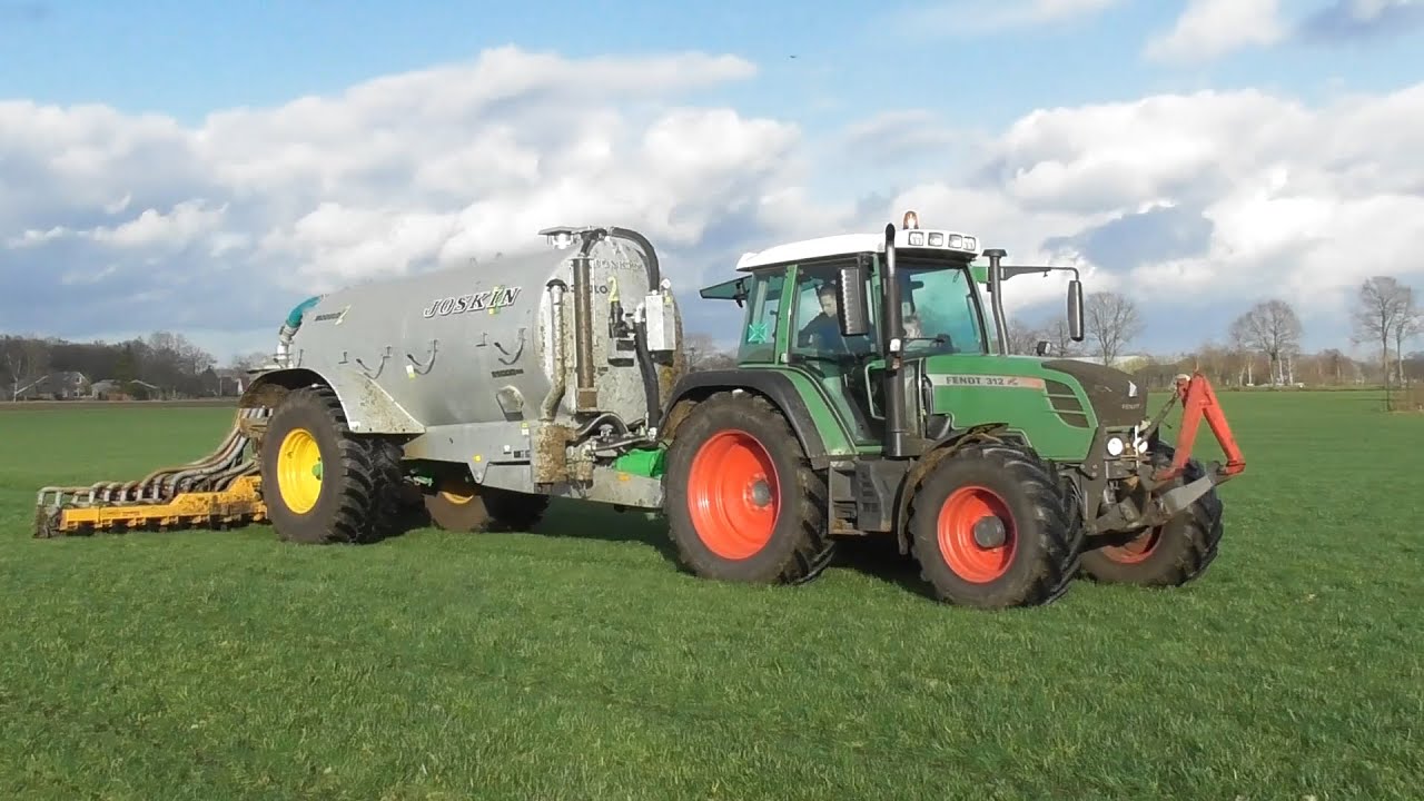 Slurry injection with Fendt & Joskin