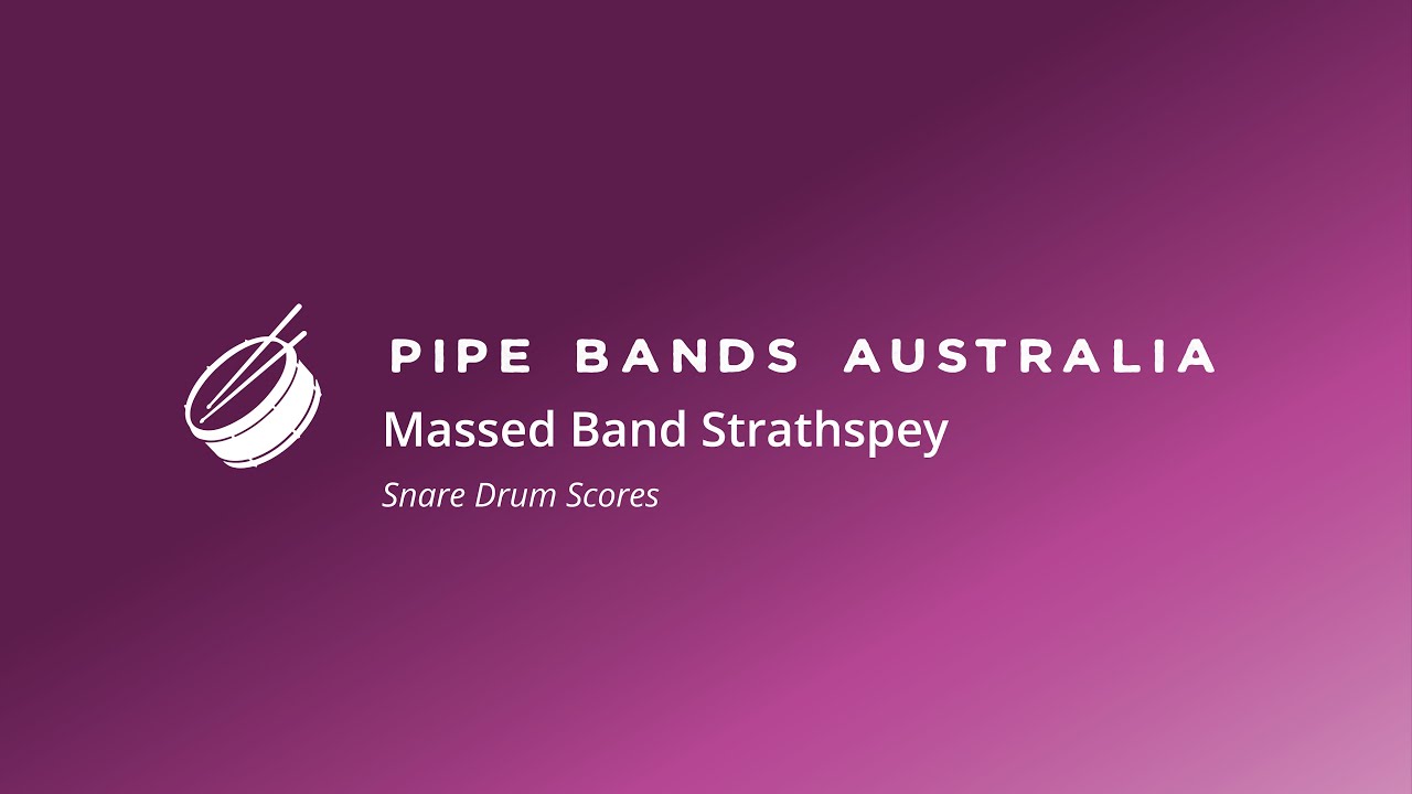 Massed Band - Strathspey
