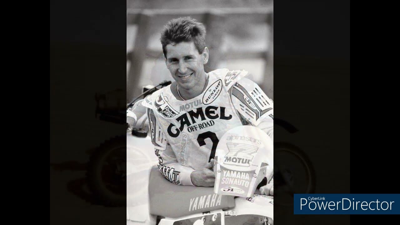1 er francais champion du monde de moto cross  