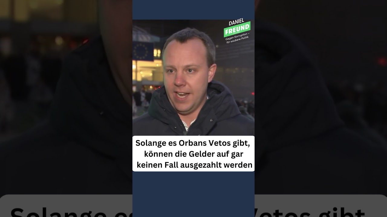 Viktor Orban versucht, ganz Europa zu erpressen.