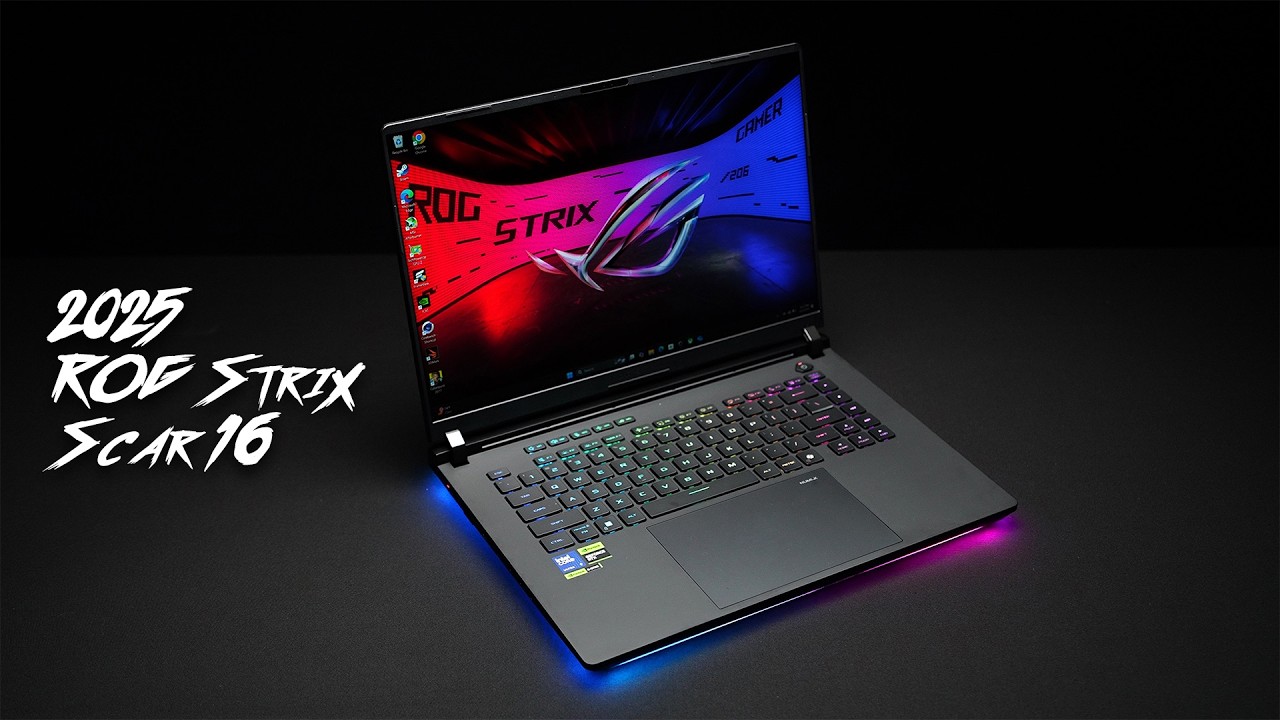 The 2025 ROG Strix Scar 16 Is The Fastest Laptop We've Ever Tested!