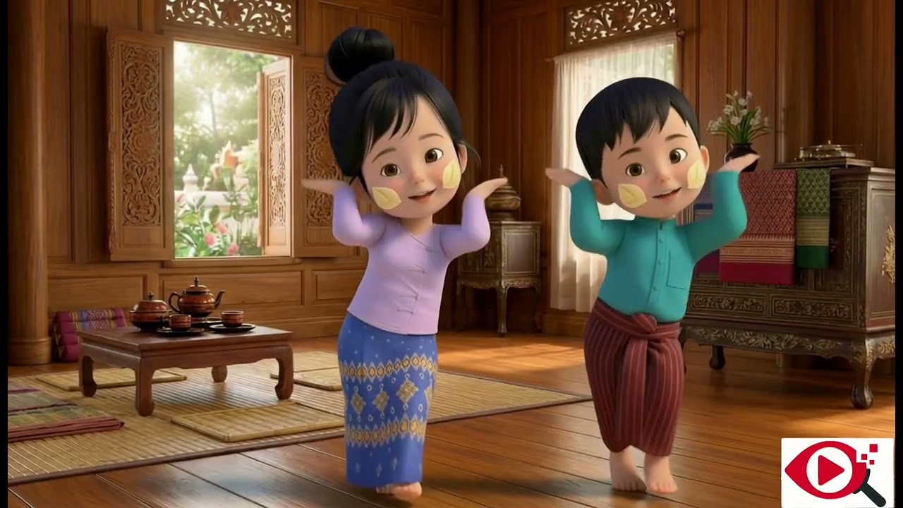 မြန်မာ သင်္ကြန် အက (AI)