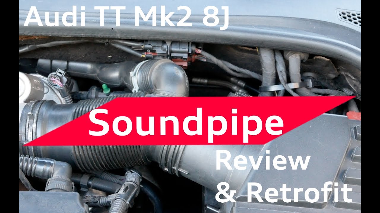 Audi TT Mk2 Soundpipe review (first gen Soundaktor) and retrofit mod