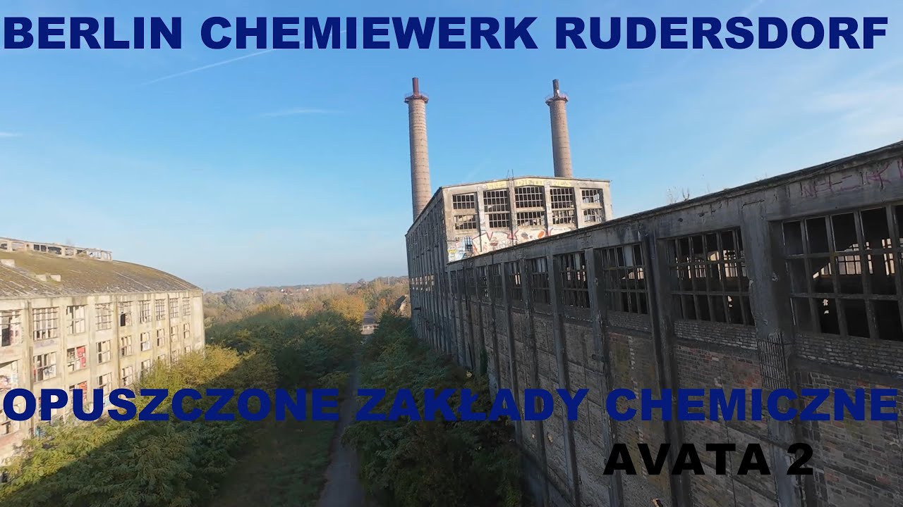 Berlin Chemiewerk R&uuml;dersdorf. Opuszczony Zakład Chemiczny. Avata 2
