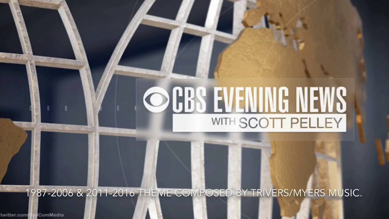 CBS Evening News Old & New Theme 2016