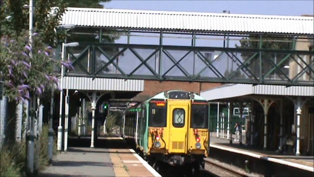 Trains and Trams at Mitcham Junction
