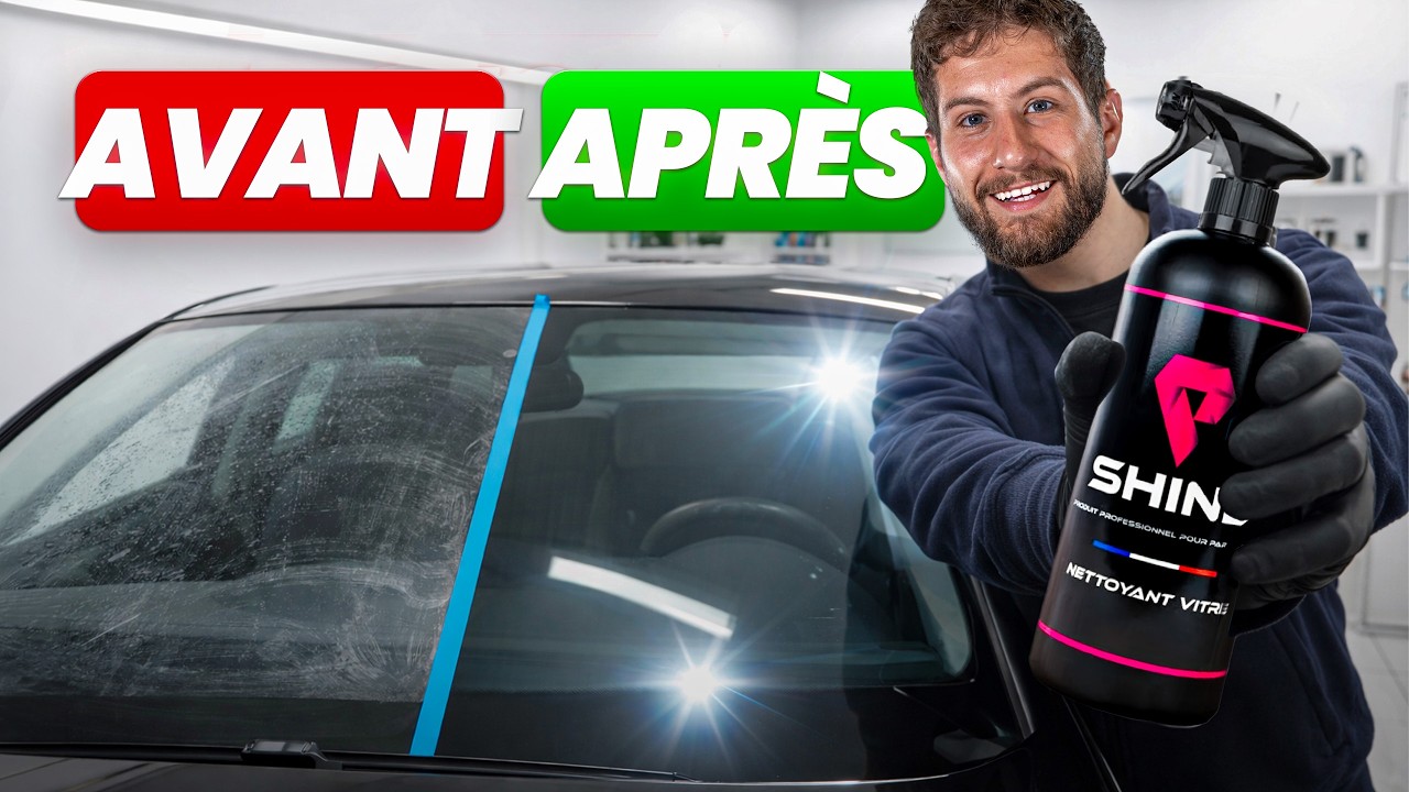 STOP aux traces sur les vitres ( méthode simple)