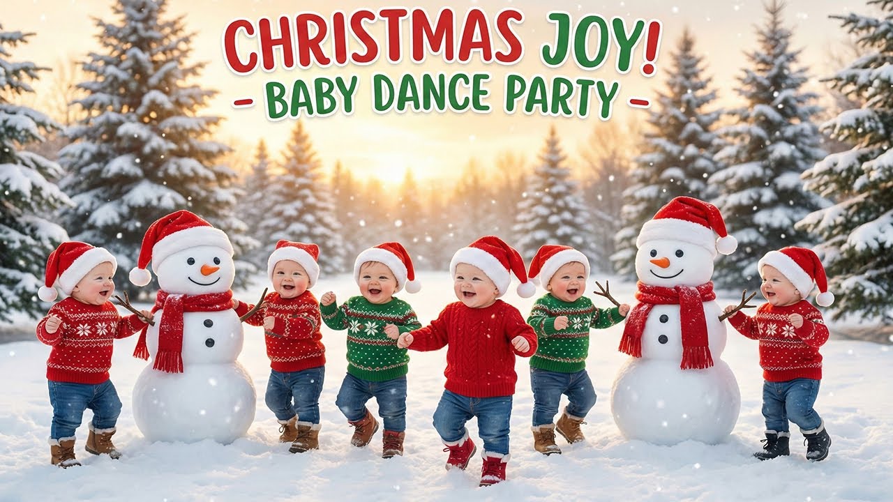 Jingle Bells & Holiday Cheer | Baby Dance Christmas Song 2026 | Smiley Music