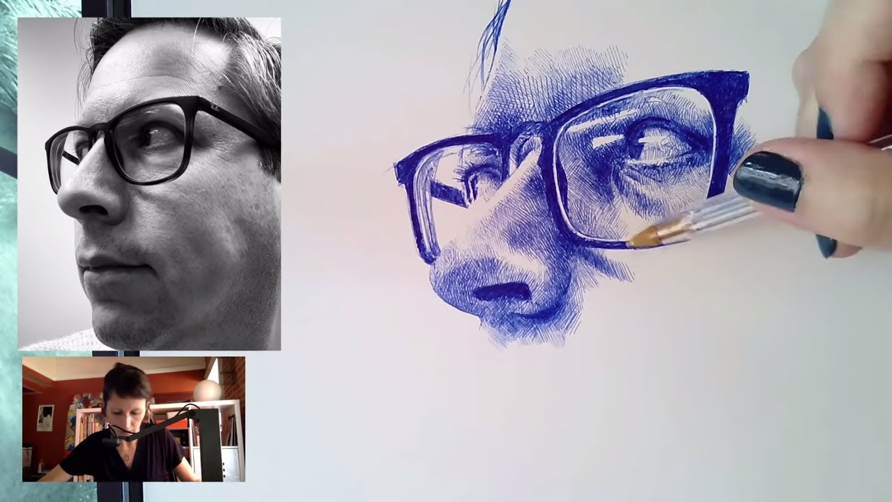 Drawing Faces with France - May 30, 2020