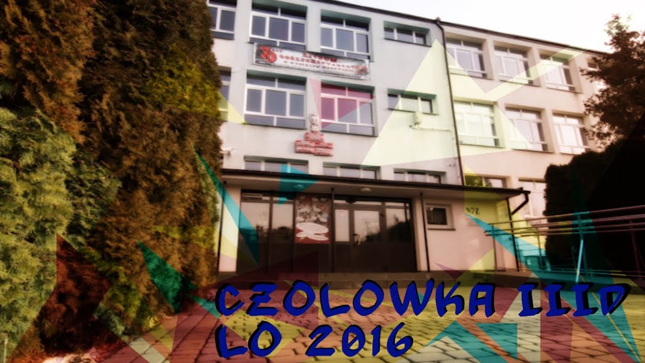Czołówka III D LO Wysokie Mazowieckie 2015/2016