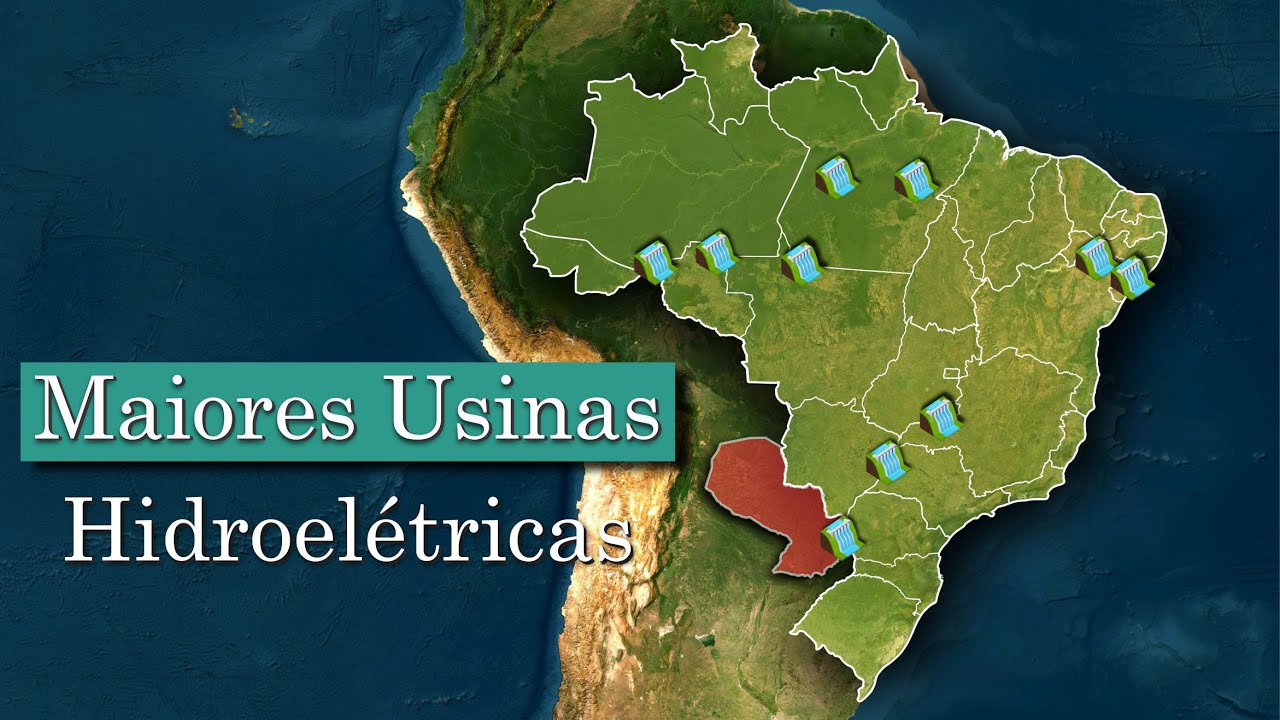 As 10 maiores Hidrelétricas QUE MOVEM o Brasil