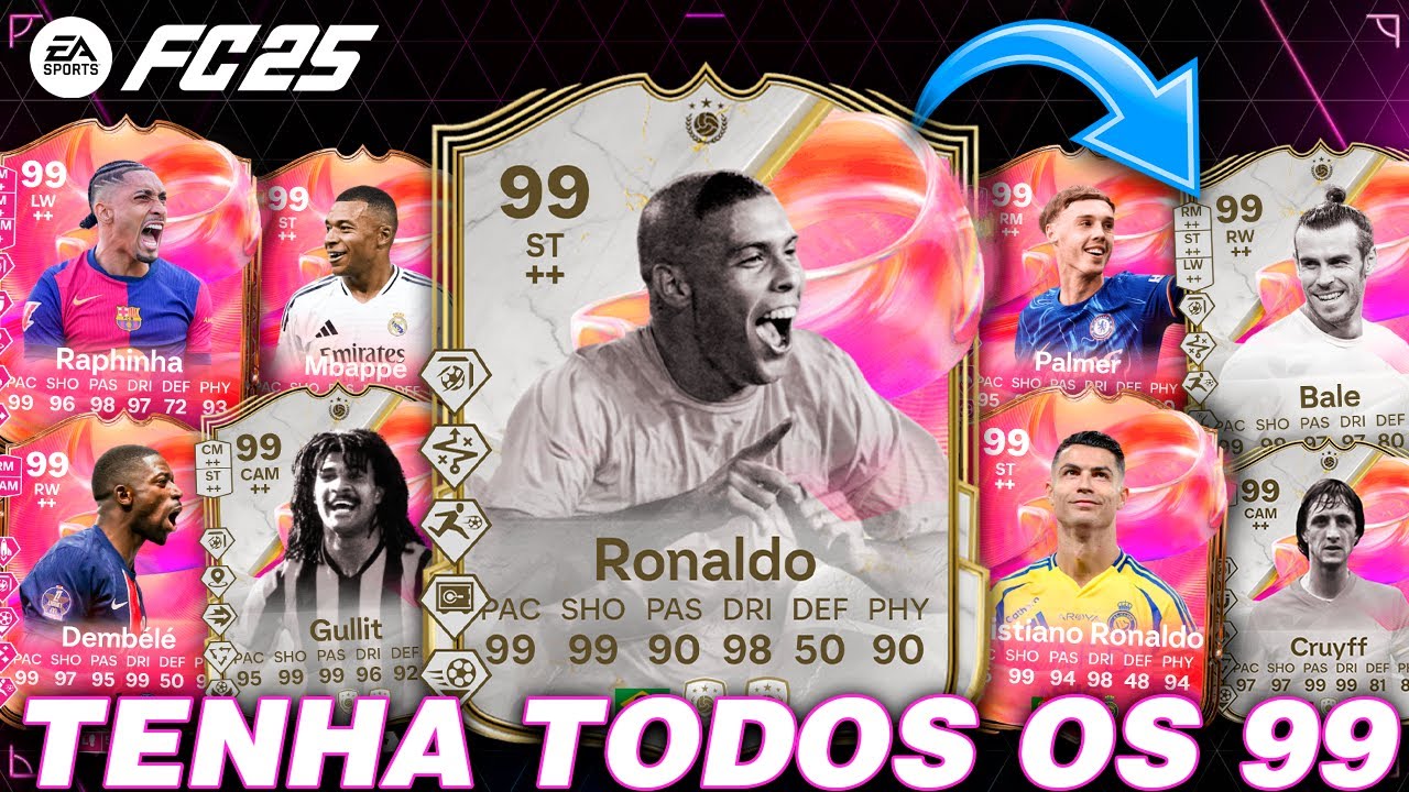 FIFA 25 | 🤫 MÉTODO CERTEIRO PARA TIRAR TODOS OS 99! || LINKER ||