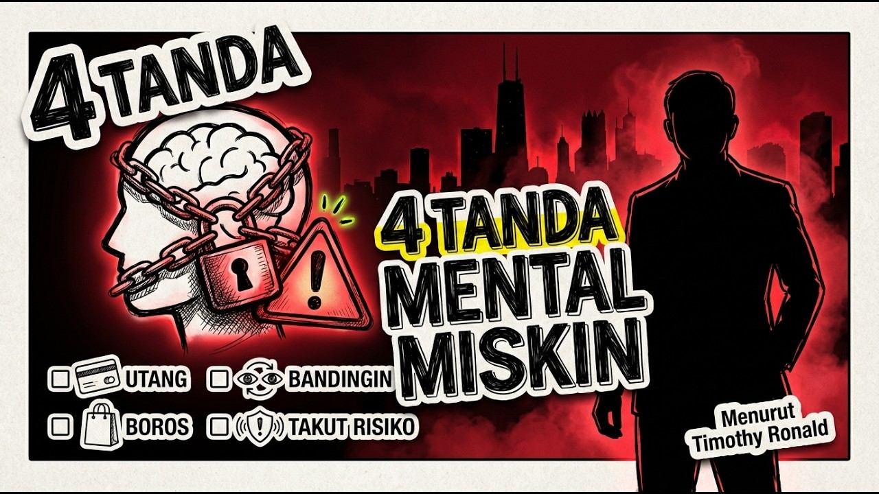 4 TANDA KAMU PUNYA “MENTAL MISKIN” MENURUT TIMOTHY RONALD